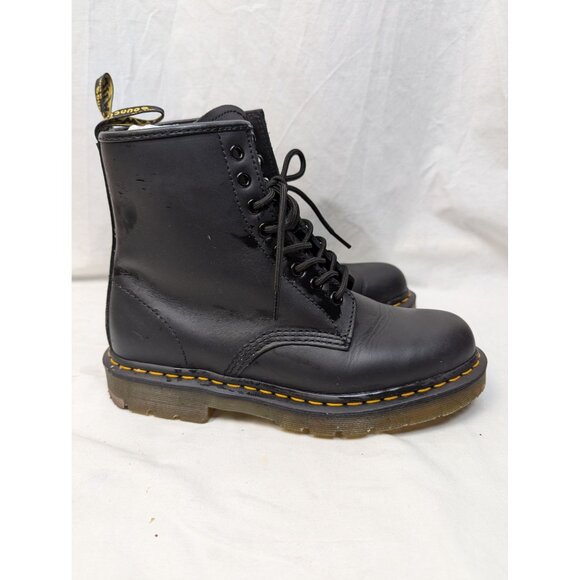 Dr. Martens Unisex 1460 Slip Resistant Leather ELECTRICAL SAFETY Boot Sz M9/W10 - Picture 5 of 9